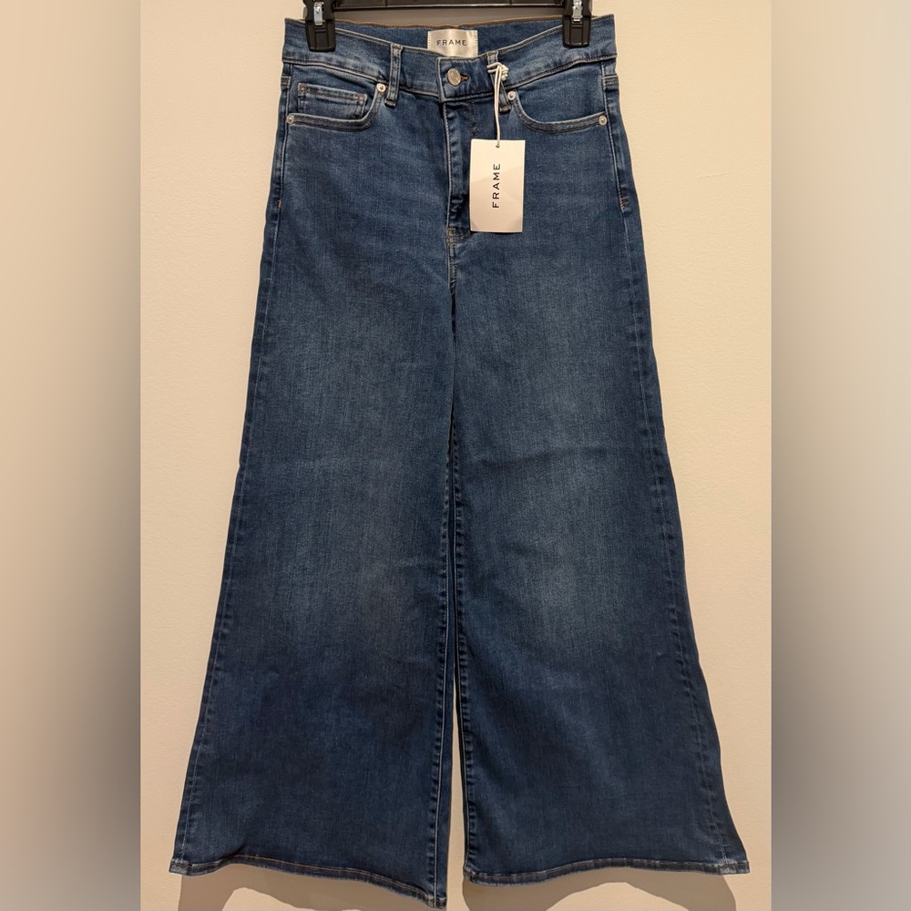 Frame Denim Le Palazzo Crop